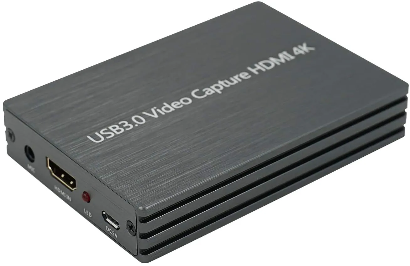 Mcbazel 4k HDMI to USB 3.0 Video Capture Card