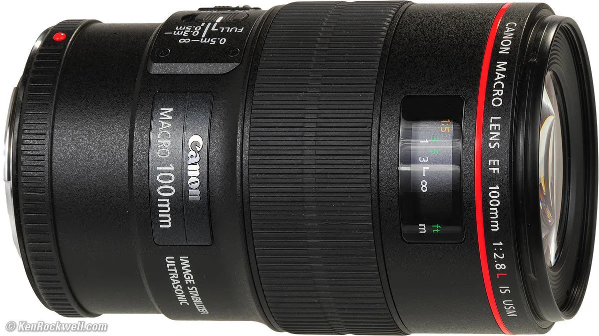 Canon 100mm f/2.8 IS USM Macro