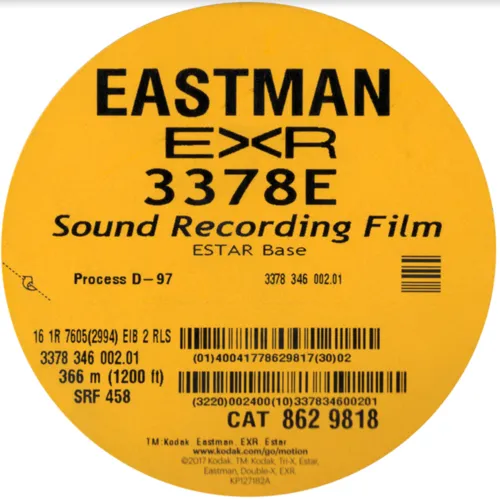 Kodak EXR 3378 "Hi Con" 1200' Full Roll