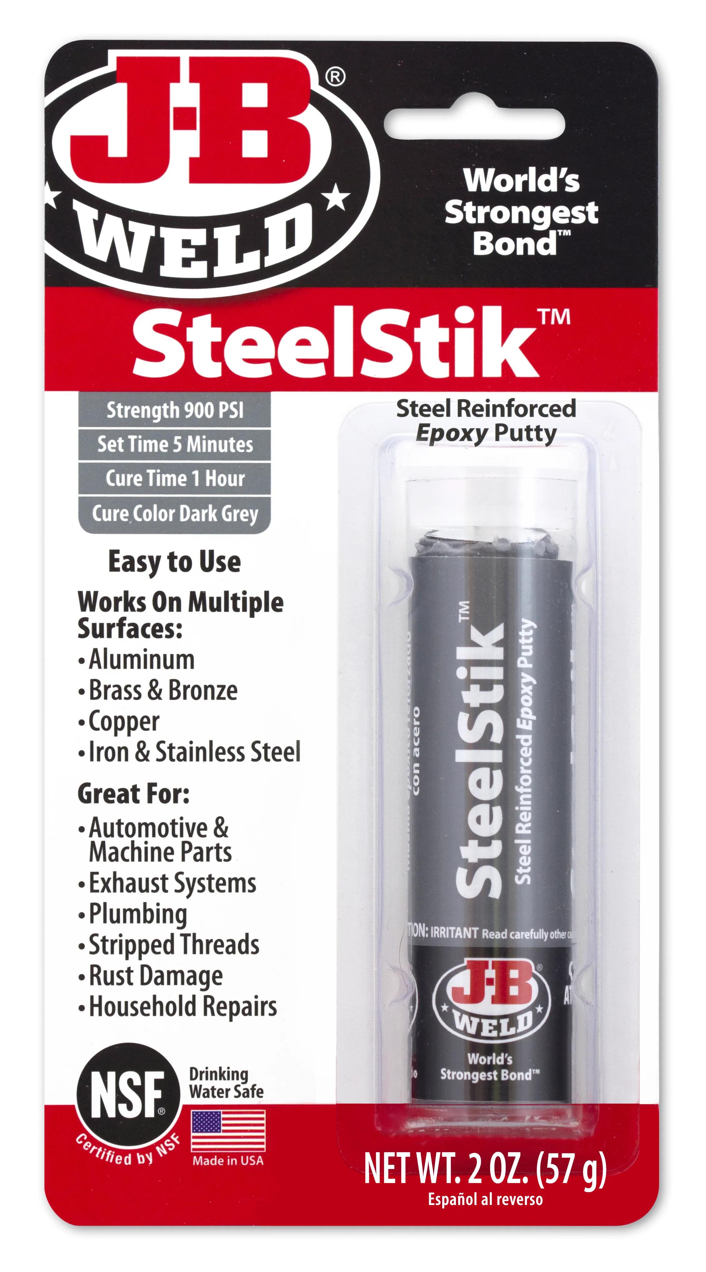 J-B Weld SteelStik