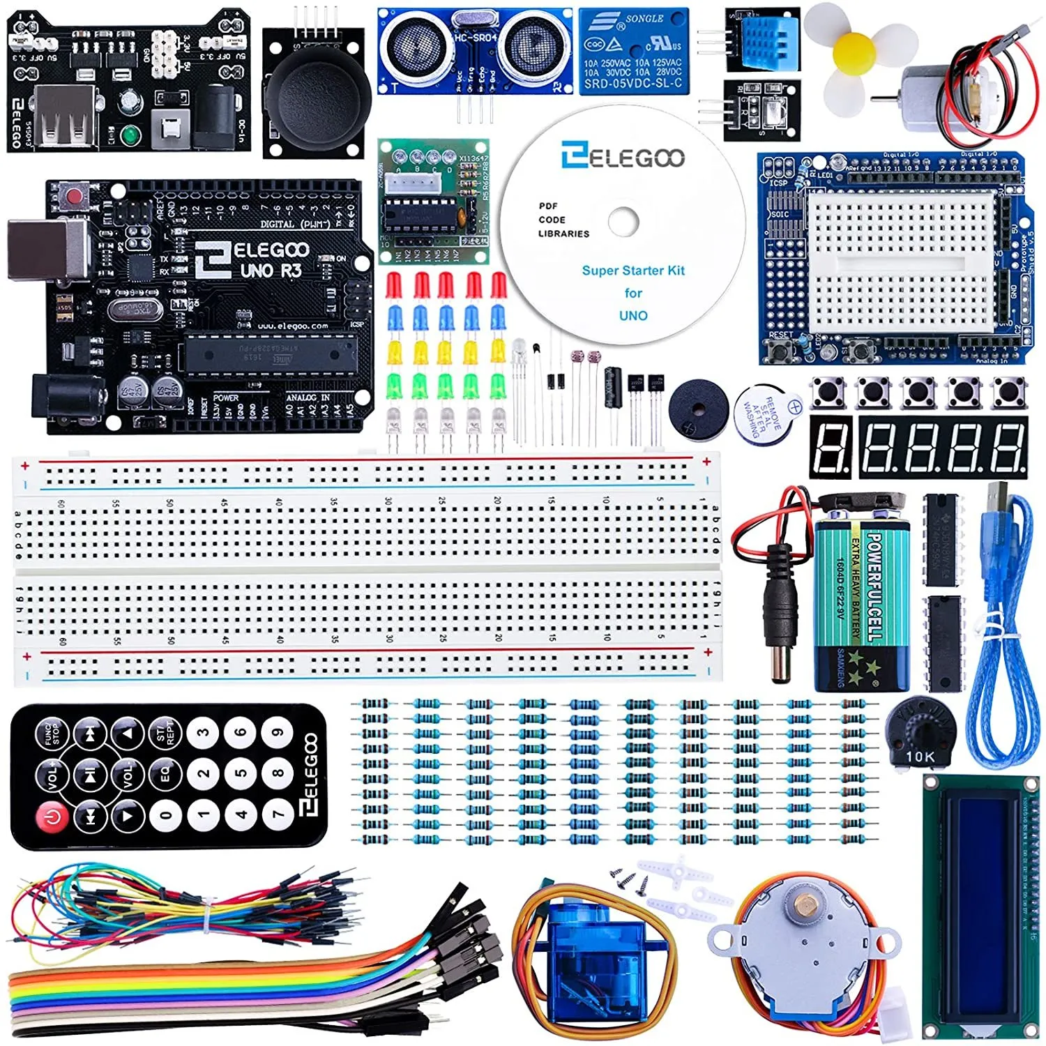 ELEGOO UNO R3 Project Complete Starter Kit