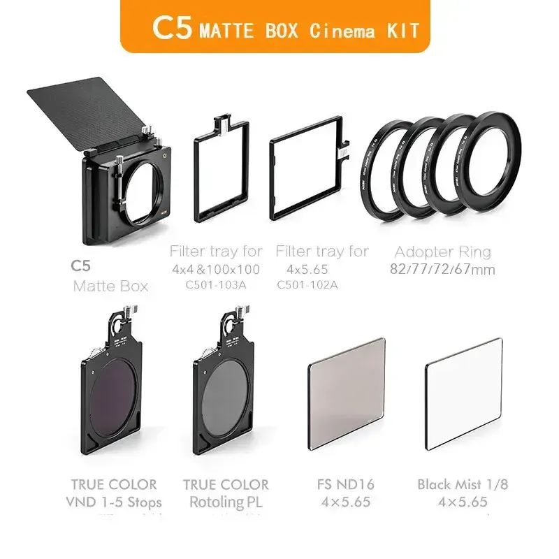 NiSi Cinema C5 Matte Box Cinema Kit