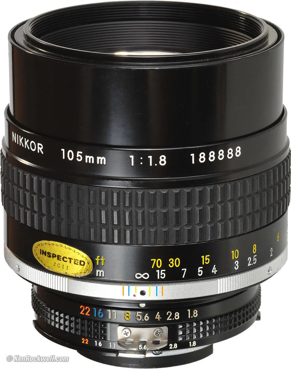 Nikon 105mm f1.8
