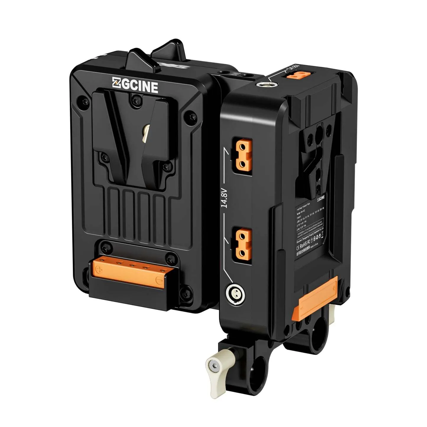 V Mount Hot Swap Plate