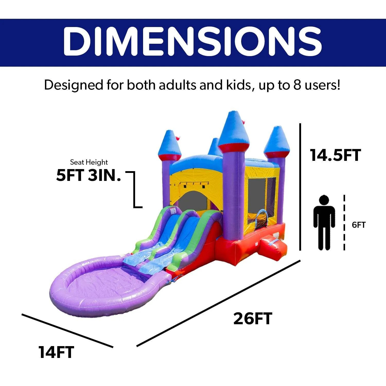 Bounce House & Water Slide Combos