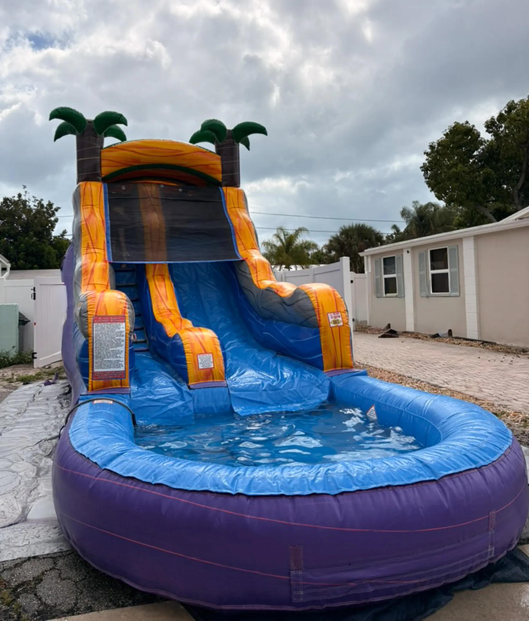 14 ft Tropical Water Slide