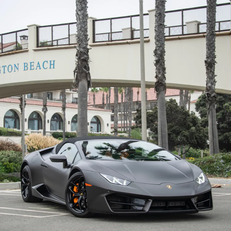 2021 Lamborghini Huracan Spyder - Matte Black