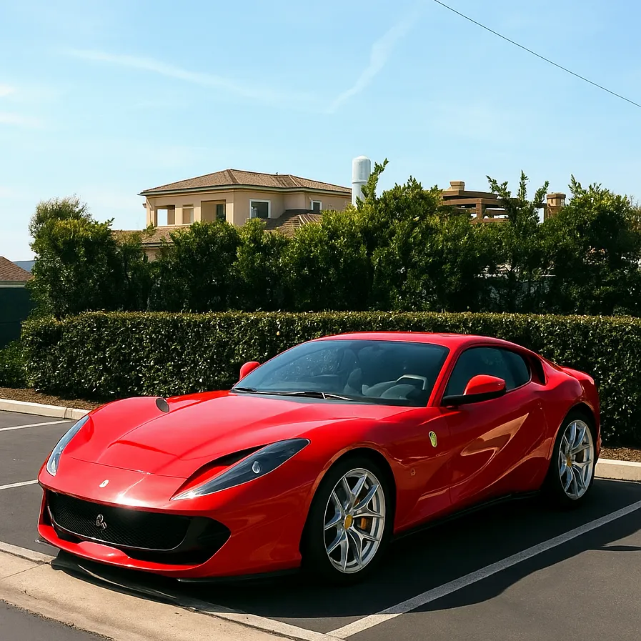 Ferrari 812 Superfast - Red