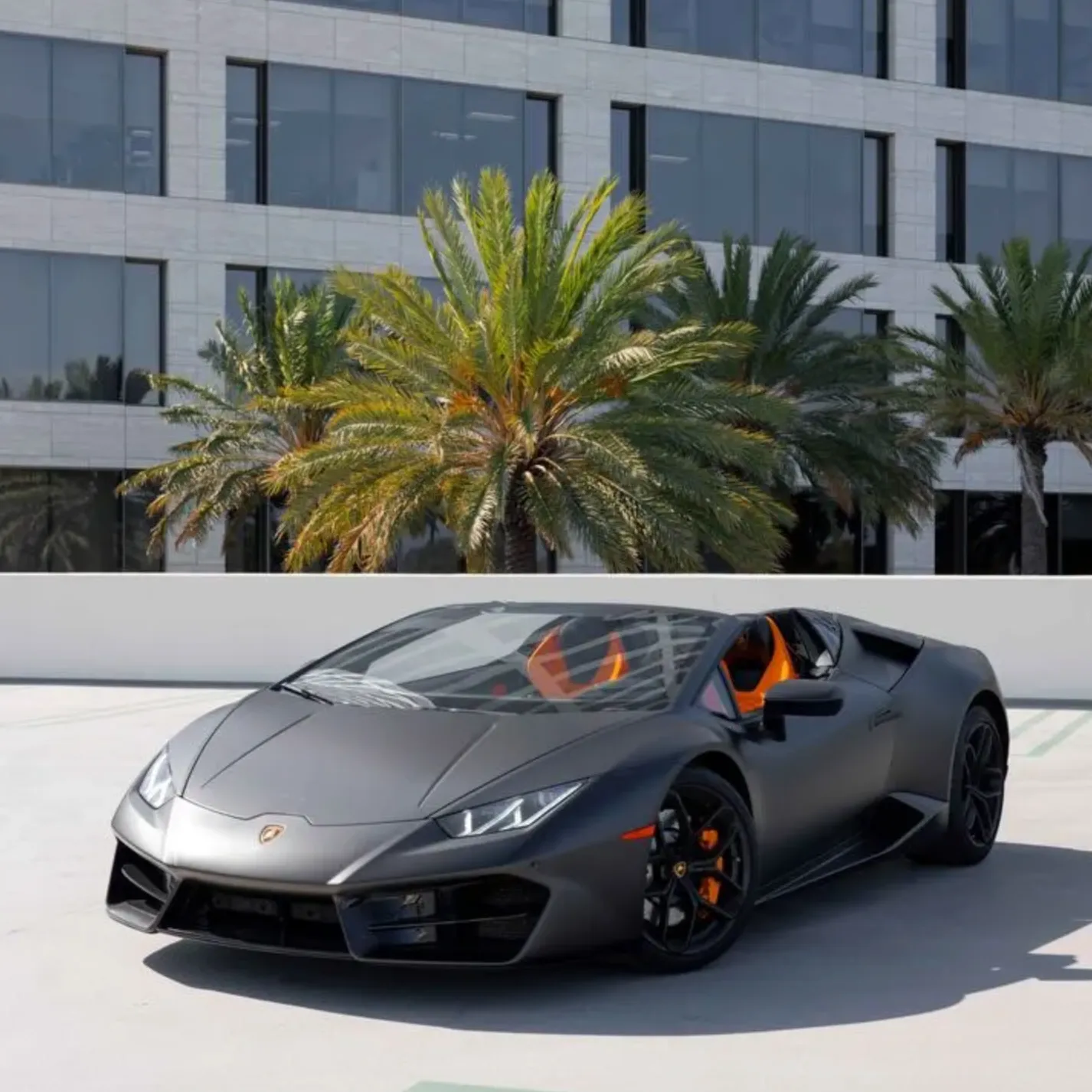 2018 Lamborghini Huracan Spyder - Matte Black