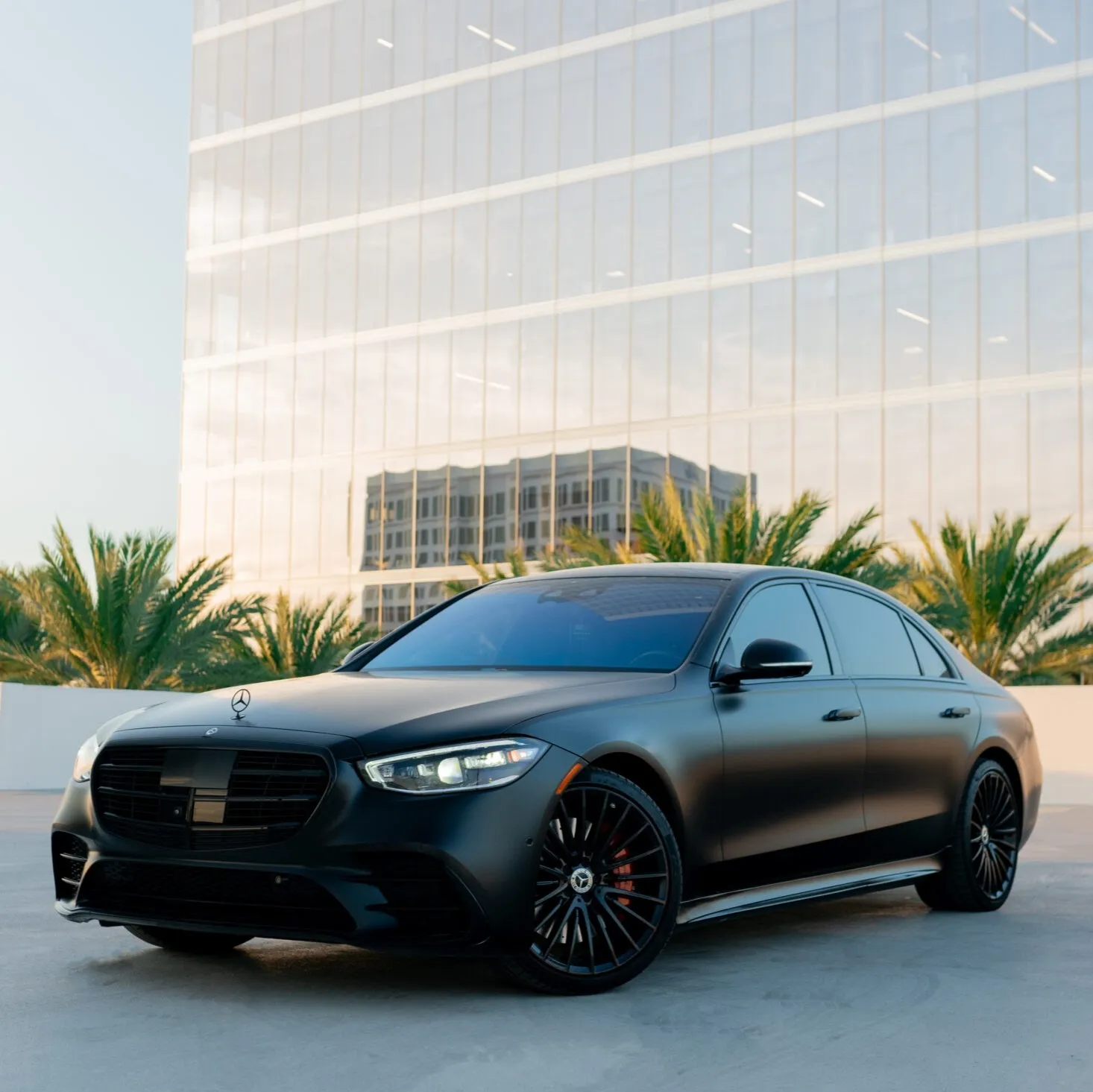 Mercedes Benz S580 - Matte Black