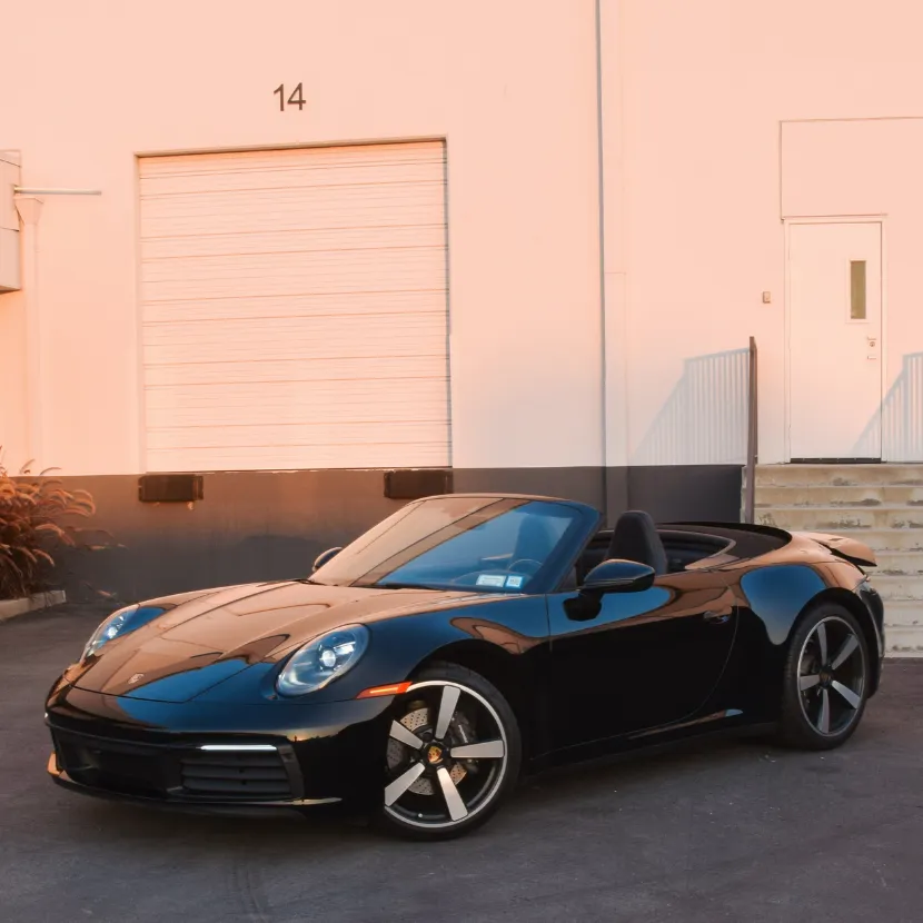 2022 Porsche 911 Cerrara 4s Convertible - Black