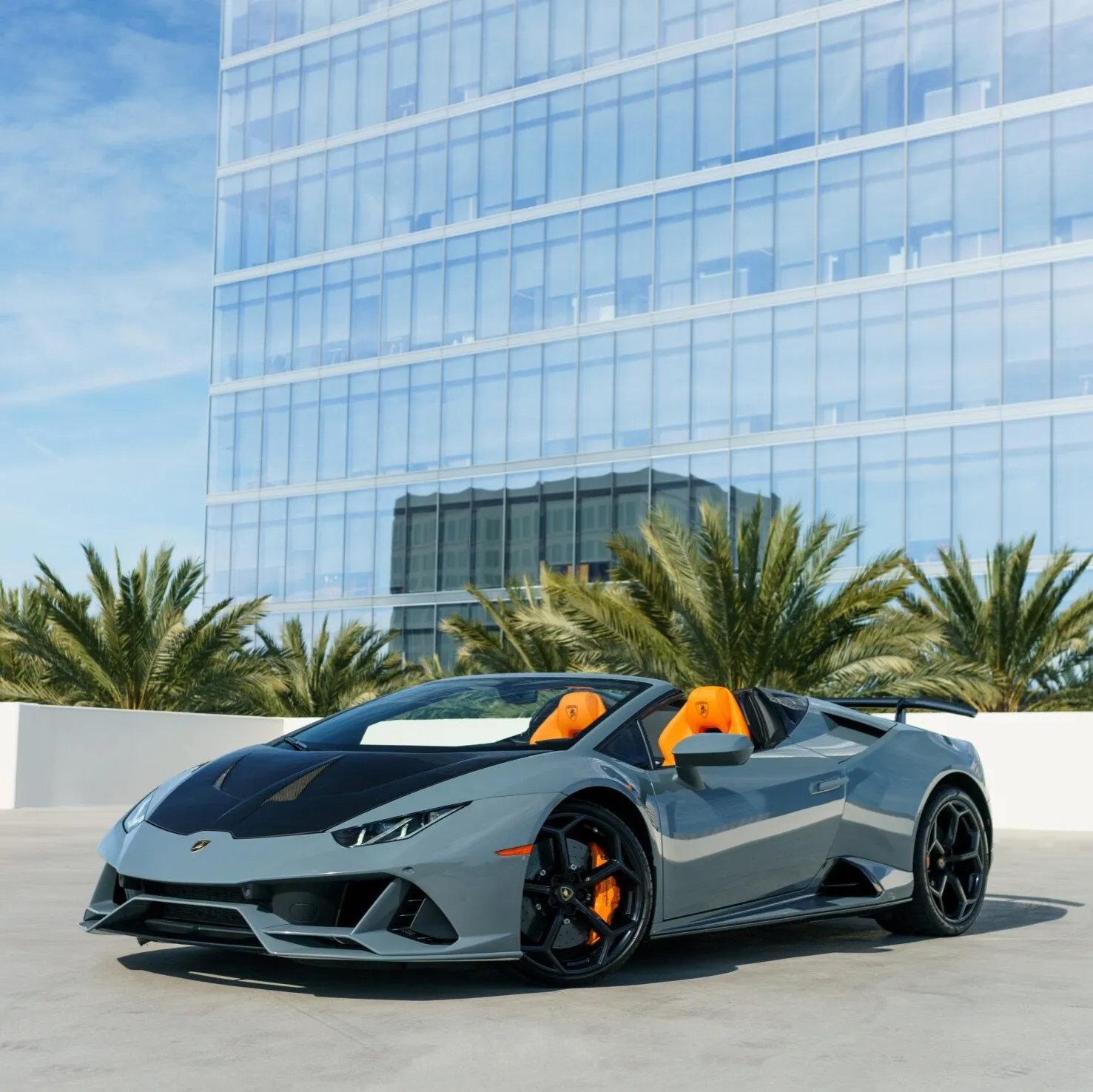 Lamborghini Huracán Evo Spyder - Gray
