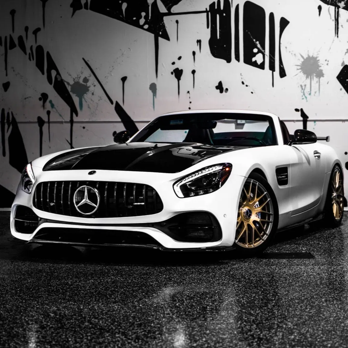 Mercedes Benz AMG GT - White & Black
