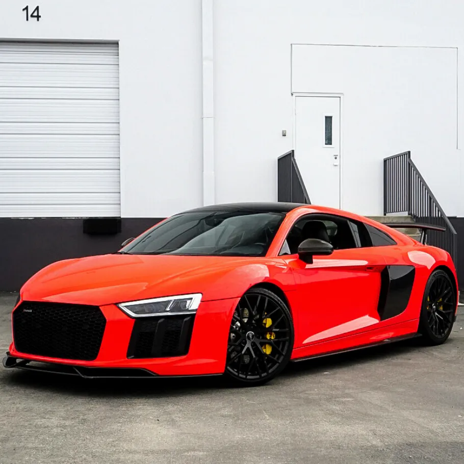 2018 Audi R8 with Stage 2 Tune - Orange