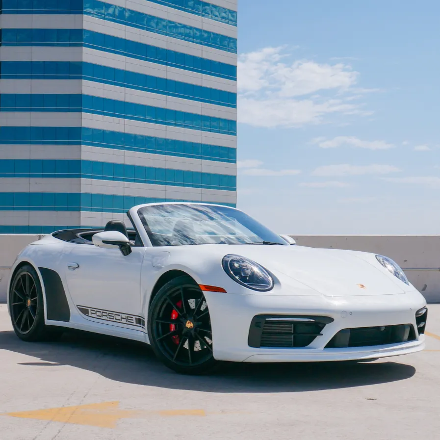 2022 Porsche 911 Cerrara 4s Convertible - White