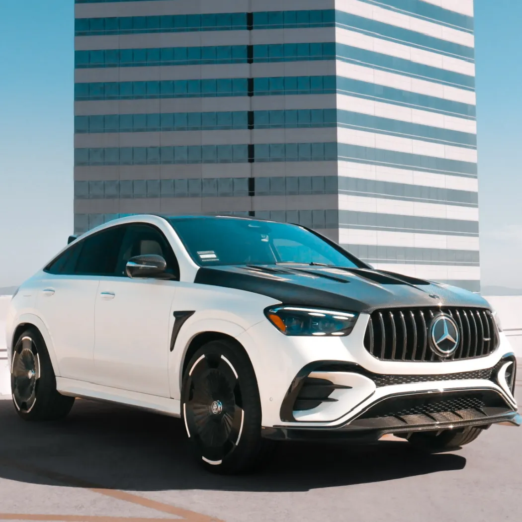 2024 Mercedes Benz GLE 53 AMG - White with Larte Design Carbon