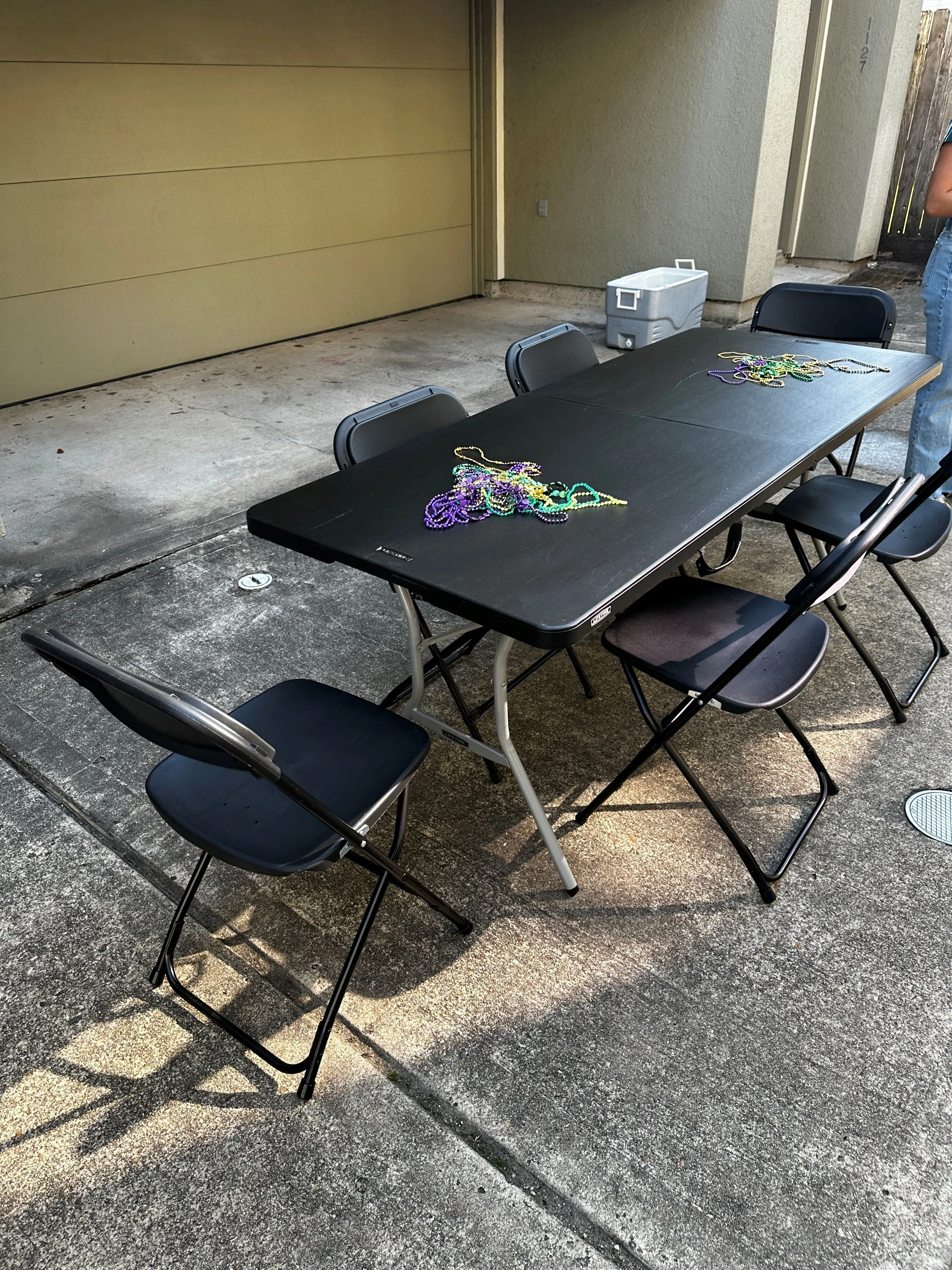 Black Folding Chairs