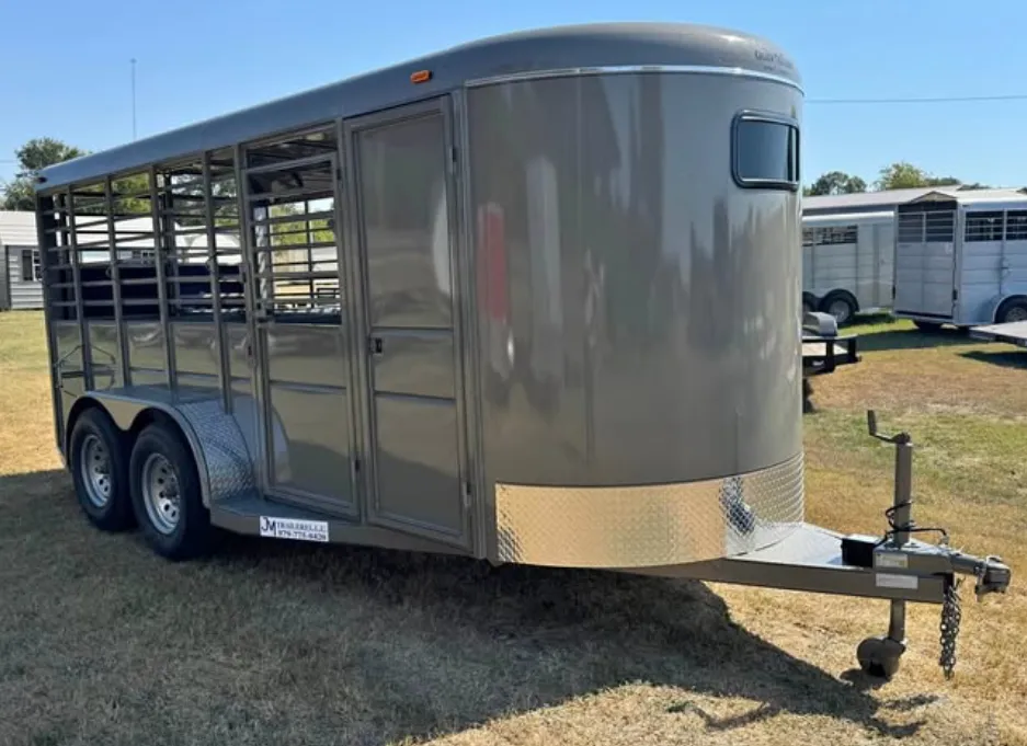 17' Livestock Trailer with Pens