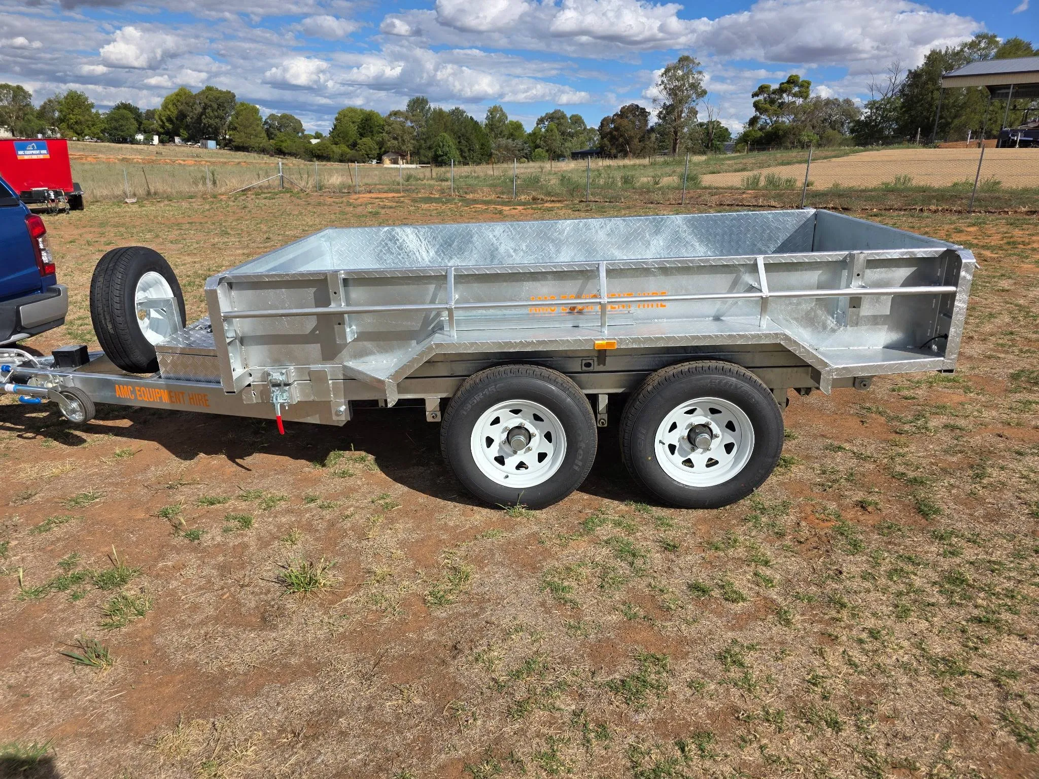 10x5 Hydraulic Tandem Tipper Trailer