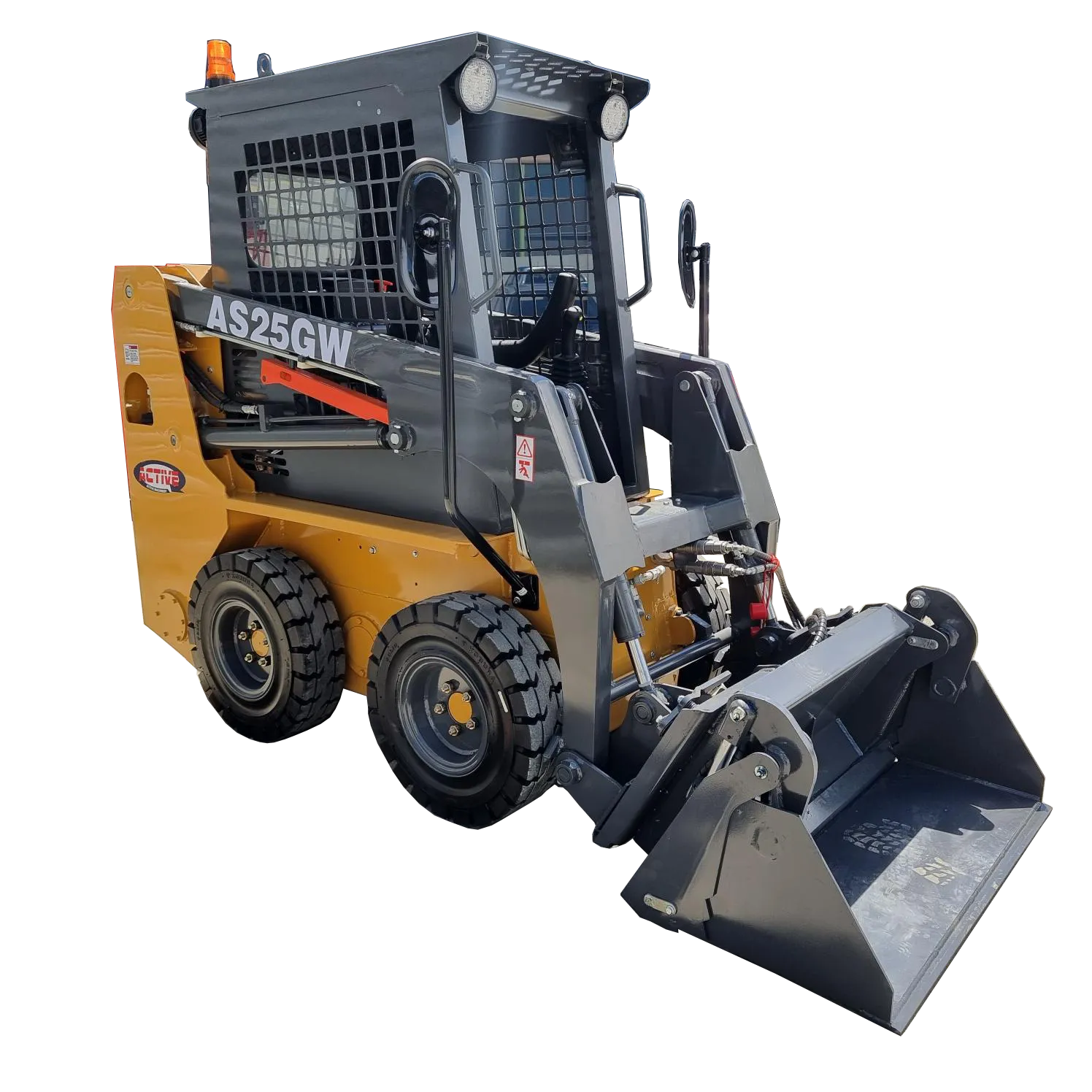 Skid steer & Trailer