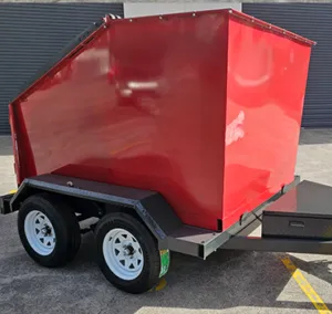 5 Cube Skip Bin trailer