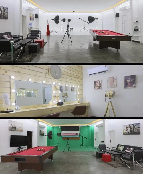 MAIN STUDIO (excluding studio lights , 4 hours)