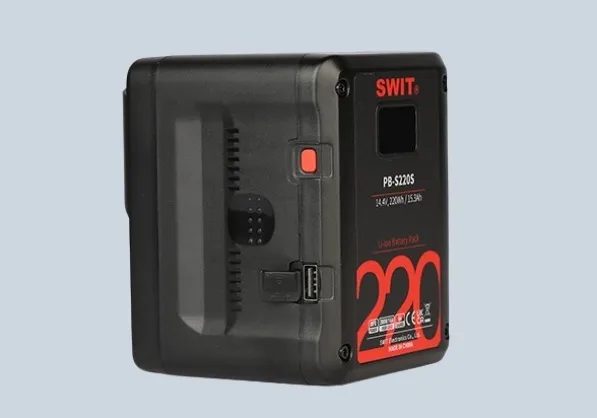SWIT PB-S220S 14.4V 220Wh Multi D-Tap Heavy-Duty Digital Battery (V-Mount)