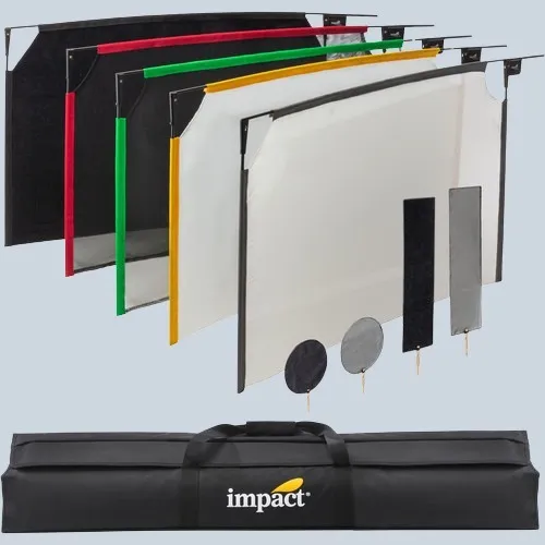 Impact PortaFrame Scrim Flag Kit 