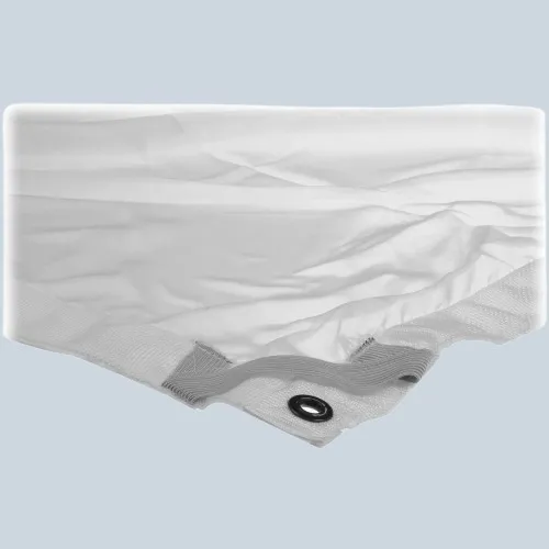 Matthews Butterfly/Overhead Fabric - 12x12' - White 1/4 Stop Silk