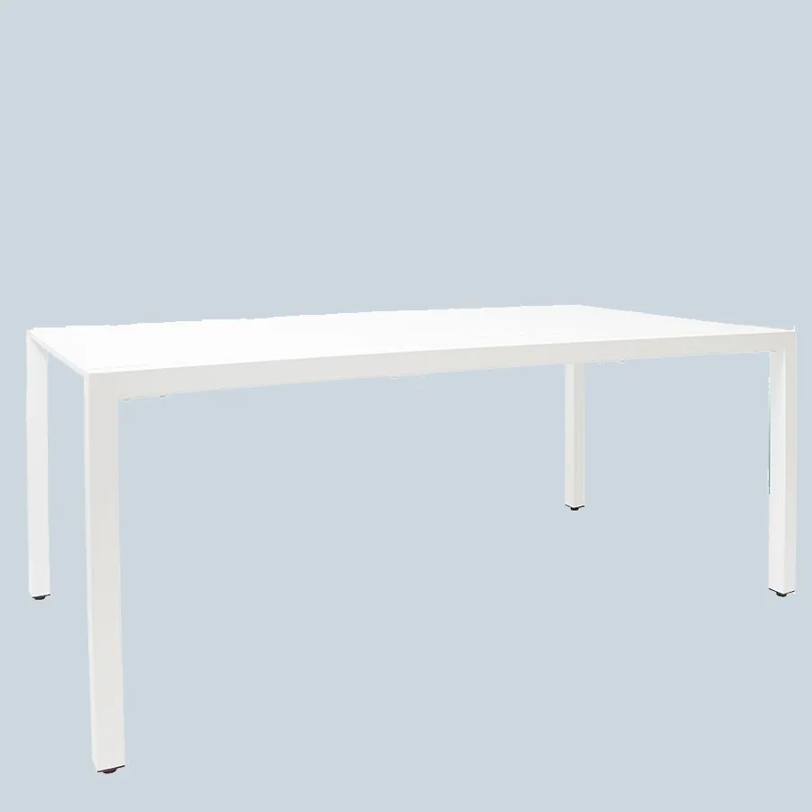 Long White Table 