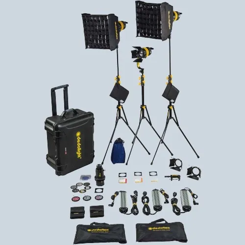 Dedolight DLED Trubo Bi-Color 3-Light Kit