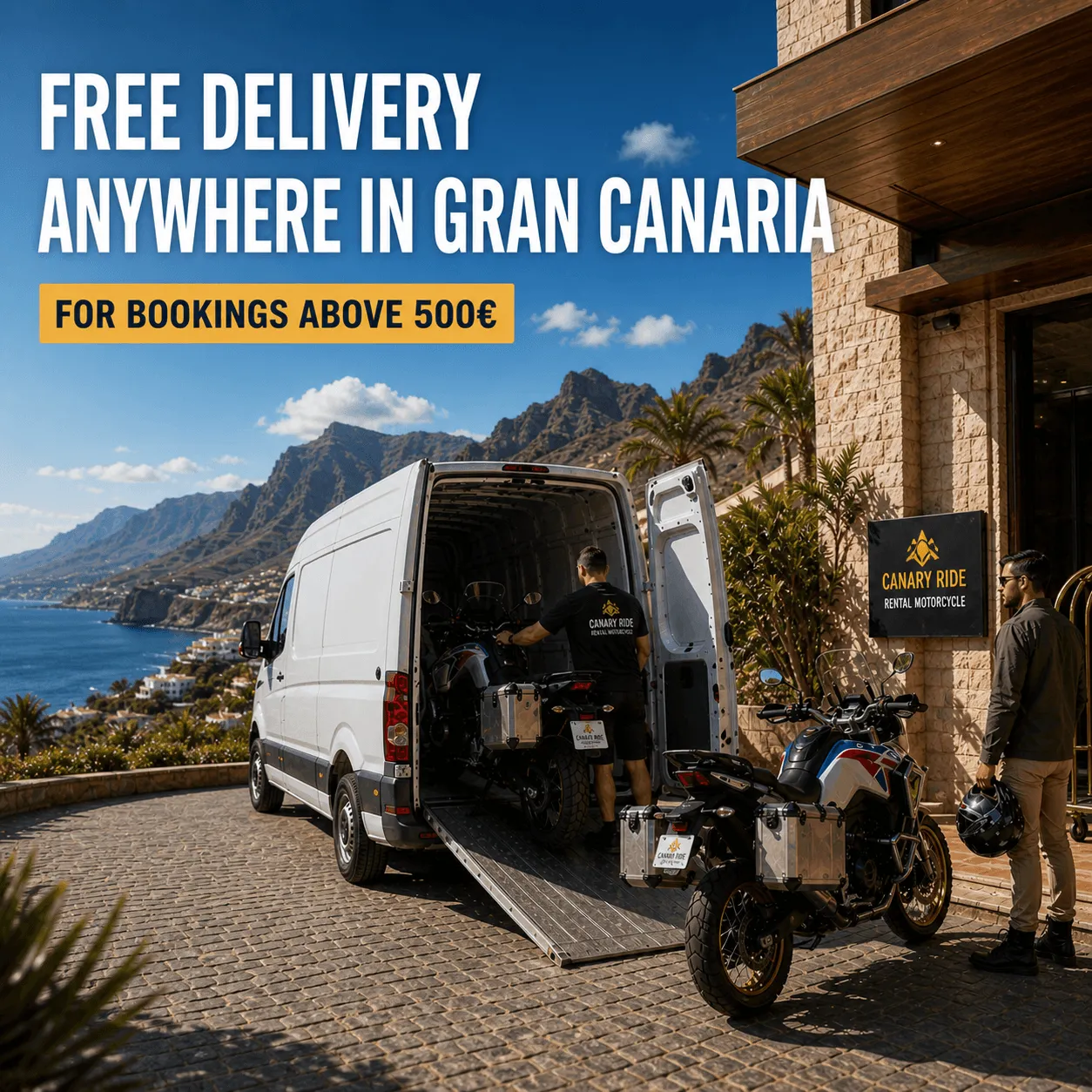Free Delivery Anywhere in Gran Canaria (Promo)