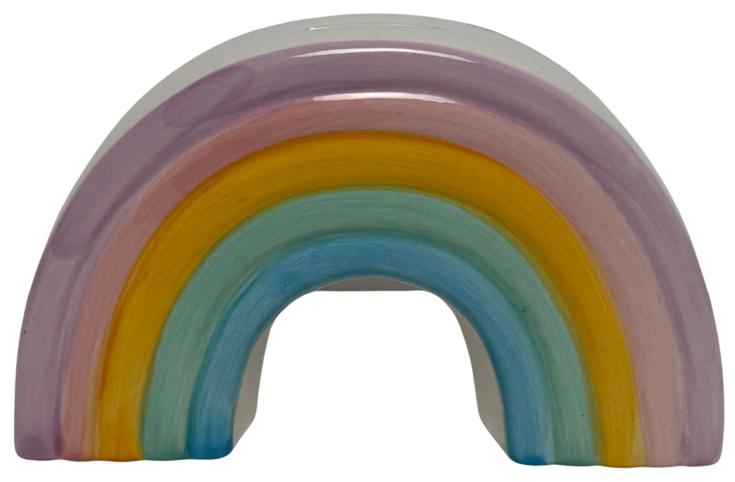 Pastel Rainbow Ceramic Bank