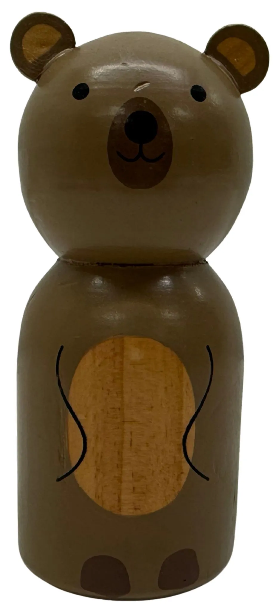 Wood Brown Bear