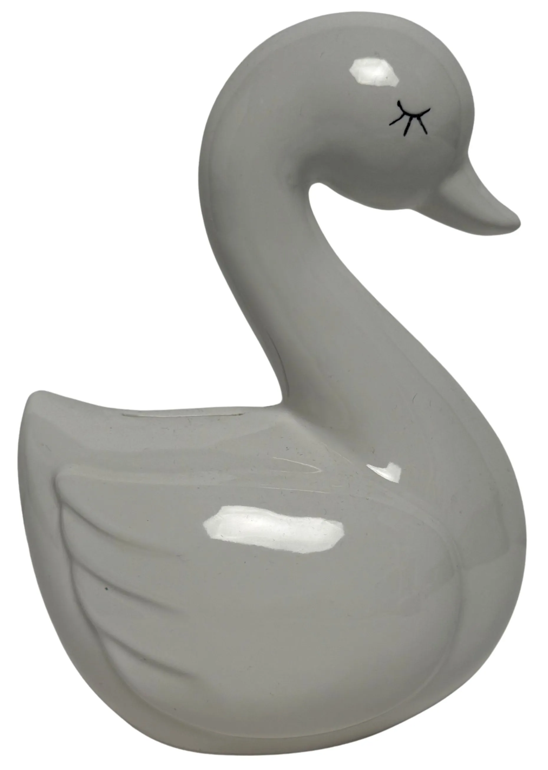 White Swan Ceramic Bank