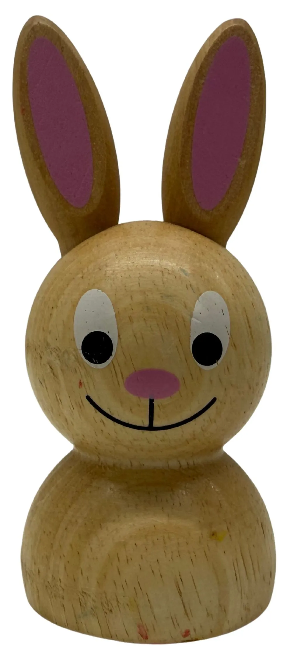 Natural Wood Bunny Rabbit Figurine