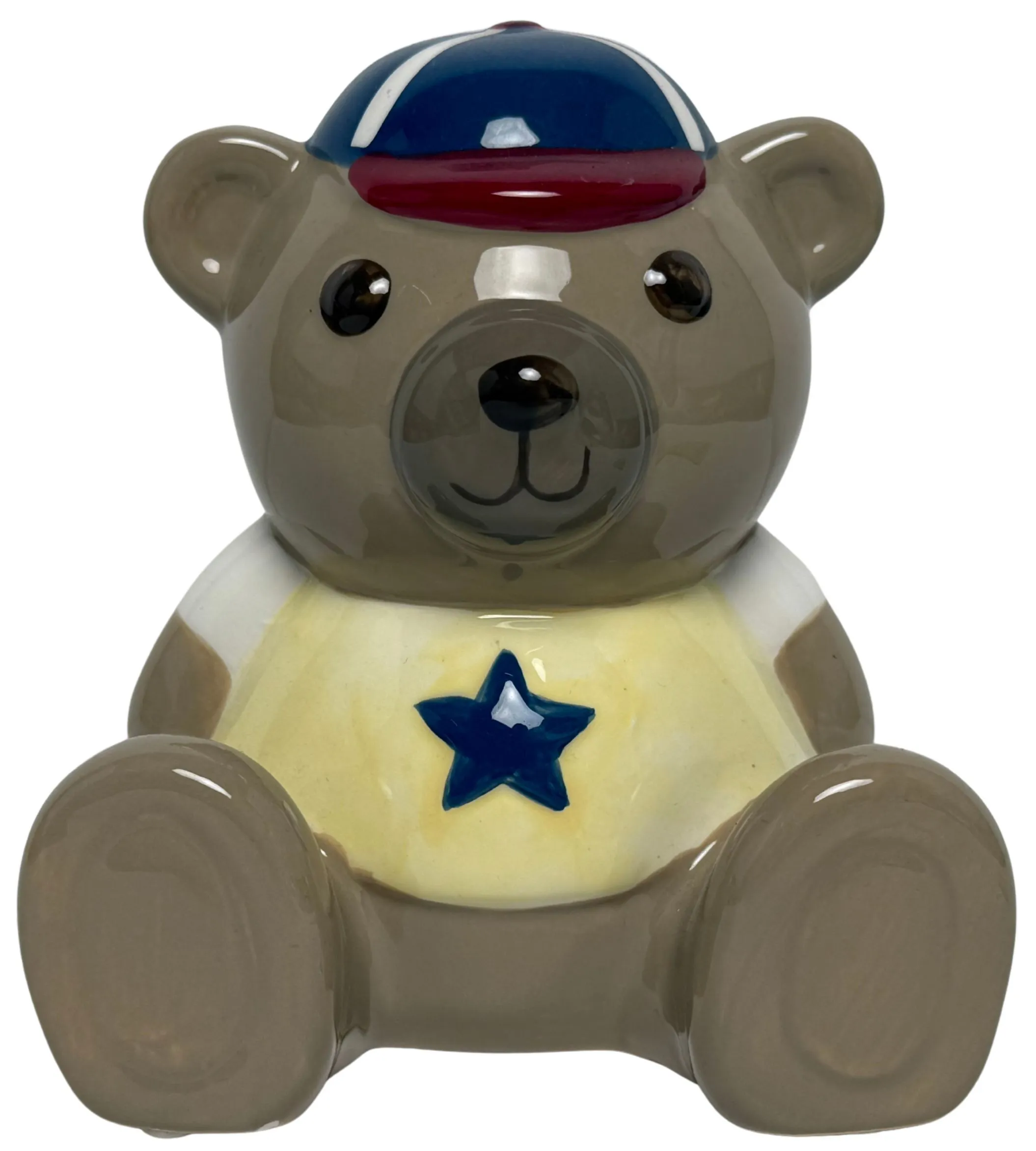 Brown Teddy Bear Ceramic Bank
