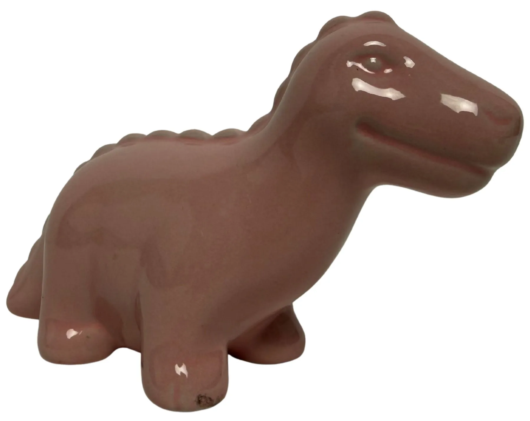 Pink Ceramic Dinosaur