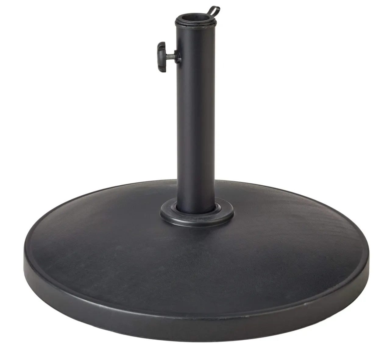 Black 40-lb Outdoor Umbrella Base