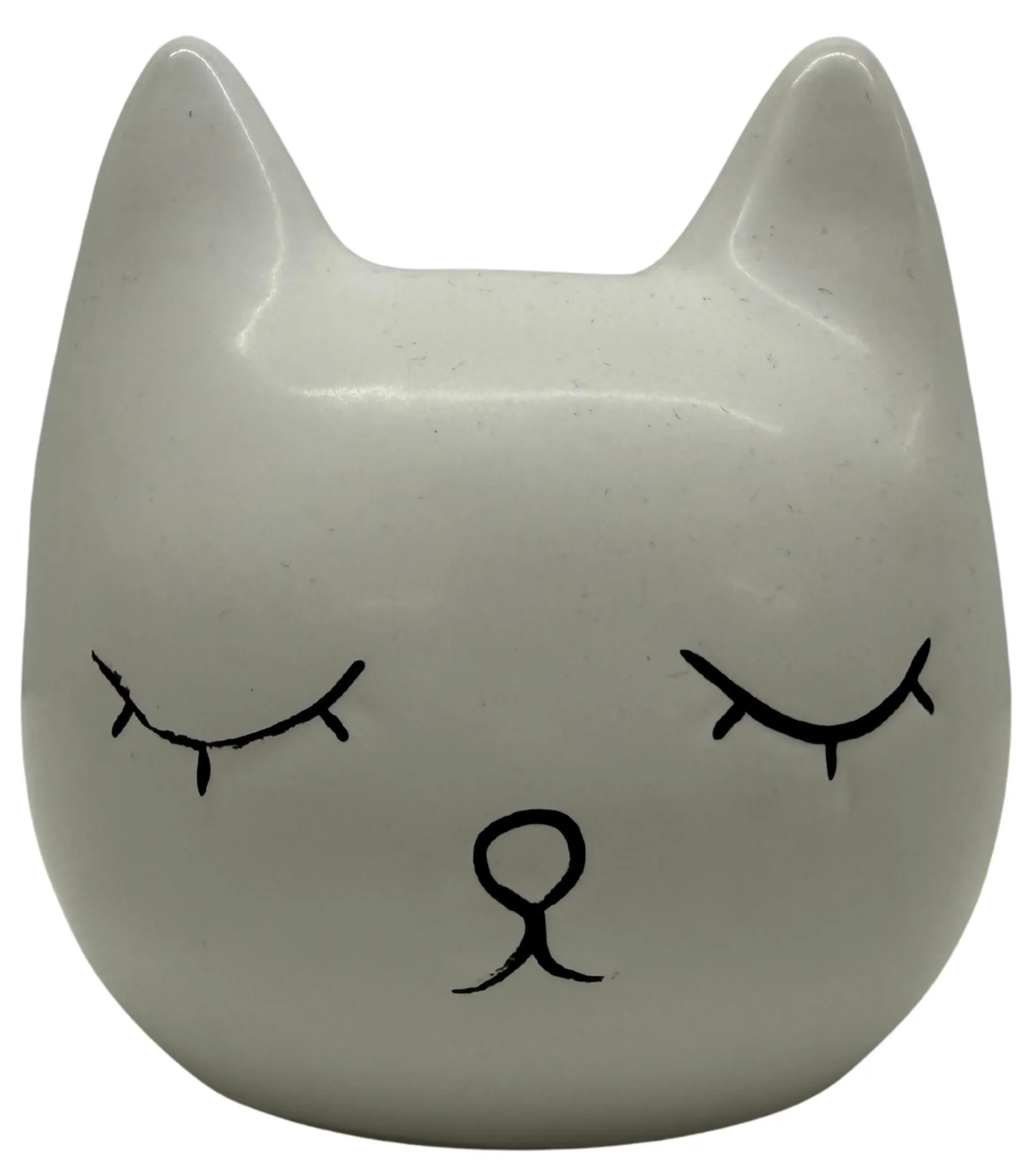 White Cat Ceramic Bank