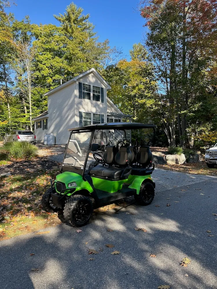 4 Seater street legal golf car ridge runner