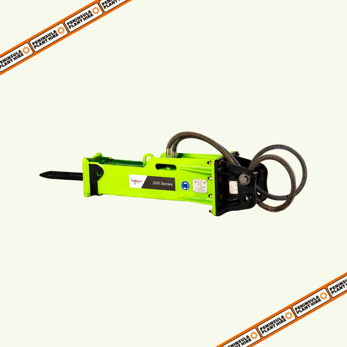 IHB200 Hydraulic Breaker to suit 1.2-3T Excavator