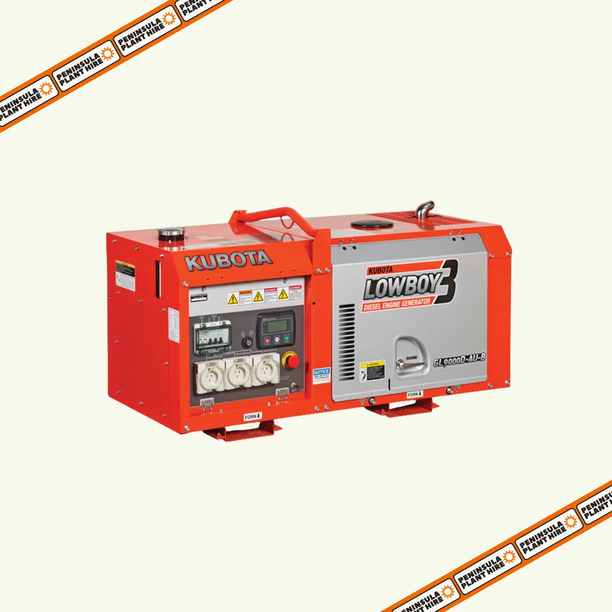 Kubota GL9000 9kVA Diesel Generator