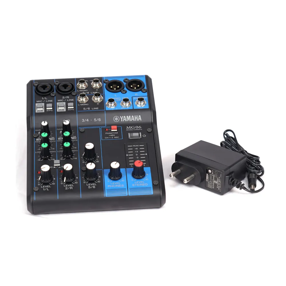 Yamaha MG06 6 Channel Mixer