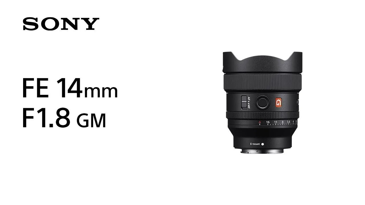 SONY EF 14MM F/1.8 GM