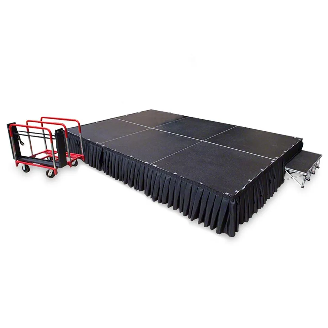 8'x8' Stage w/ skirting