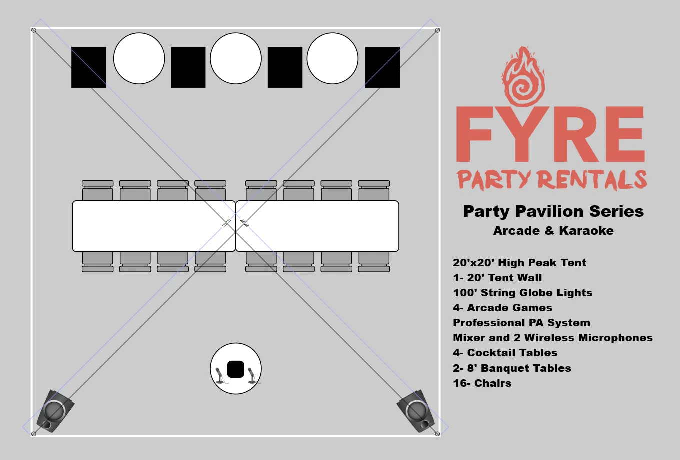 Party Pavilion Series: Arcade & Karaoke