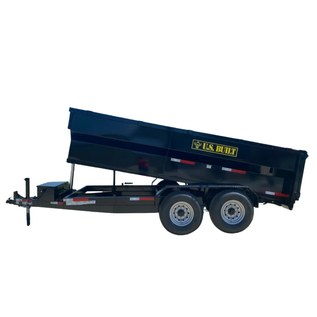 7x14 Dump Trailer - 3ft Sides