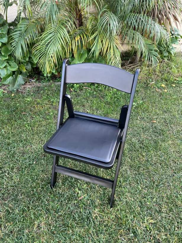 Folding Chair (Black Resin)