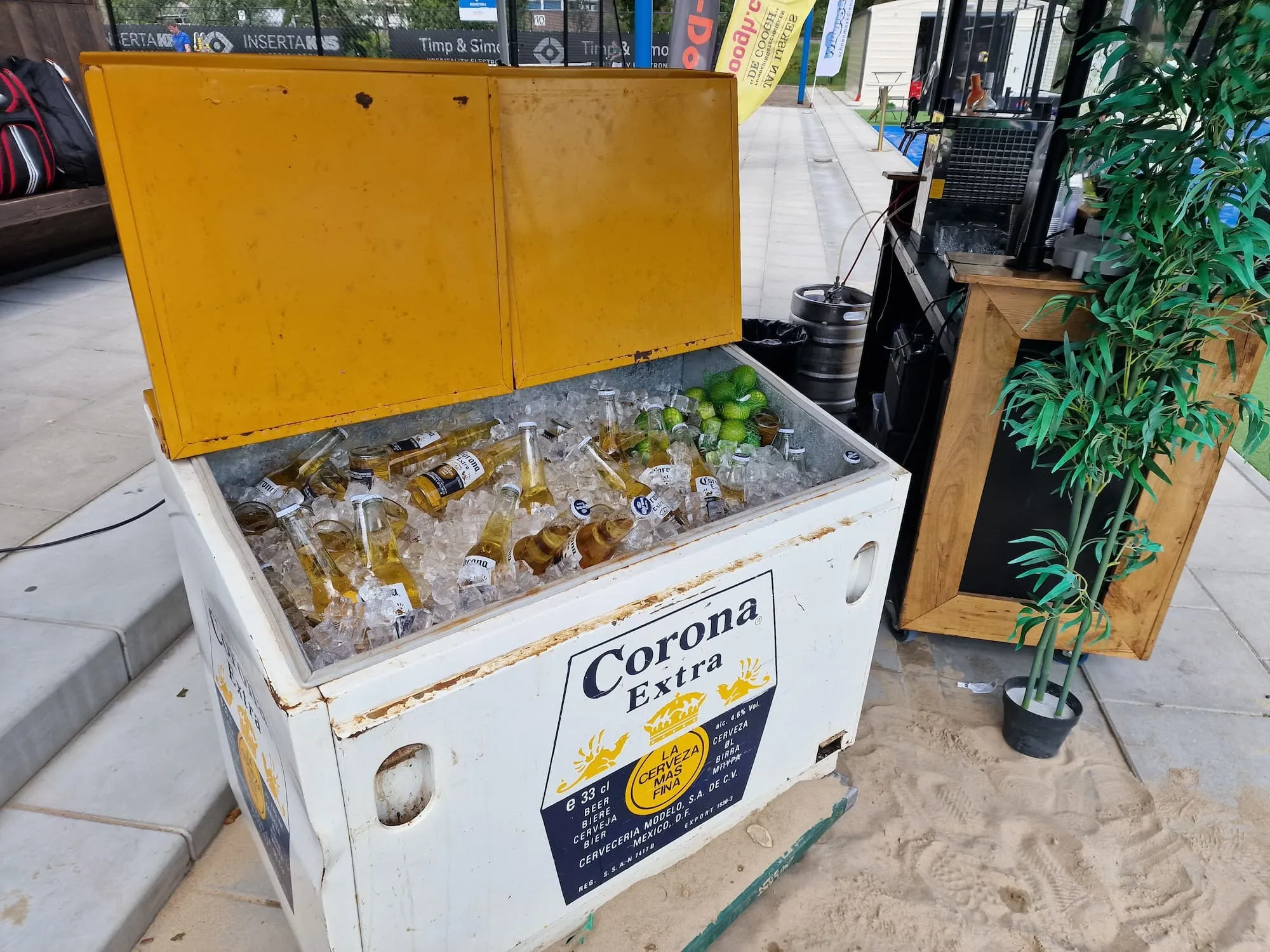 Corona vintage koeler Groot 
